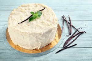 vanilla beans cake